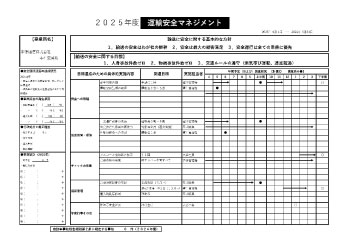 2025年運輸安全マネジメント